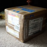 My almost lost parcel arrived from Germany after four weeks.