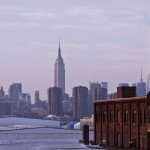 Mid February I arrived in New York. Wow. Here the skyline with Empire State Building