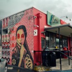 Spotted this graffiti-spraying Geisha in Austin, TX. How lovely