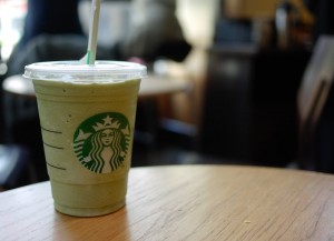 Matcha frappuccino