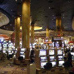 Countless slot machines. You have no idea...