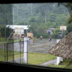 A tropical rain storm can't stop these promising soccer boys