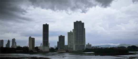 Cloudy Panama City