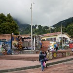 Bogotá is certainly a colorful city - also thanks to all the graffiti
