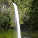 The waterfall near La Fortuna